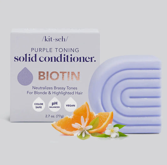Kitsch Purple Toning Solid Biotin Conditioner