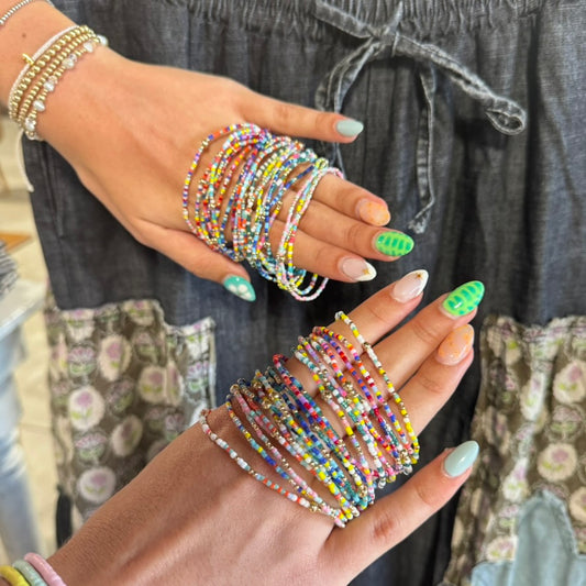 Bara Boheme Colorful Beaded Bracelets