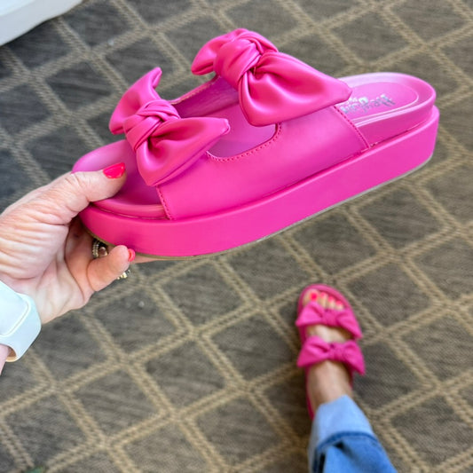 Corky's "Lil Bit Knaughty" Bow Sandal