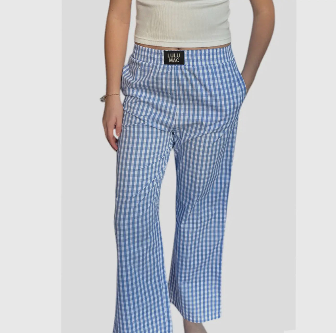 Lulu Mac Gingham Pants