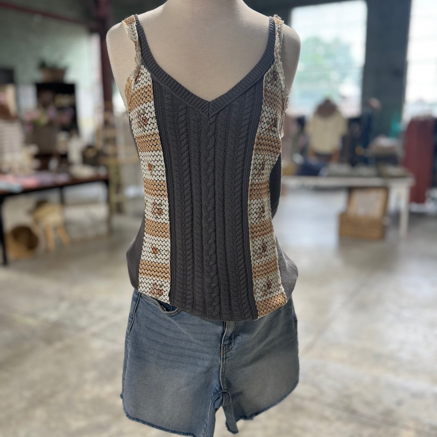 POL Tank Top Sweater