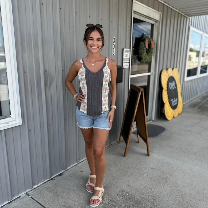 POL Tank Top Sweater