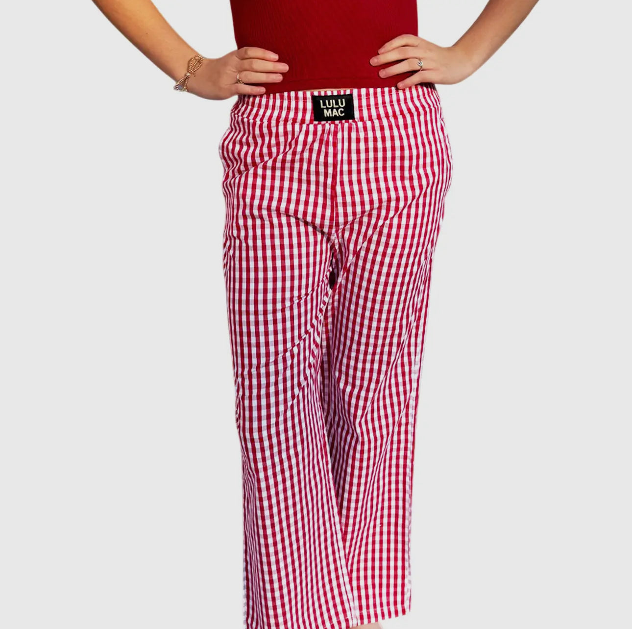 Lulu Mac Gingham Pants