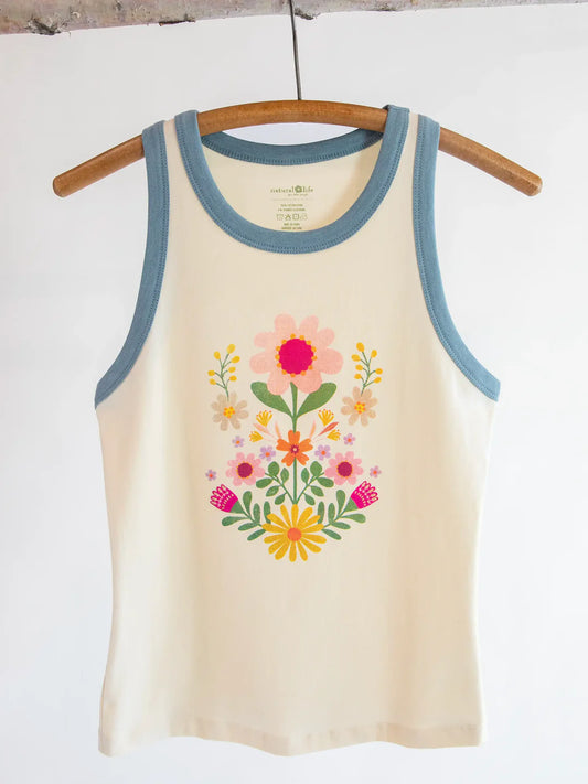 Bouquet- Natural Life Tank Top