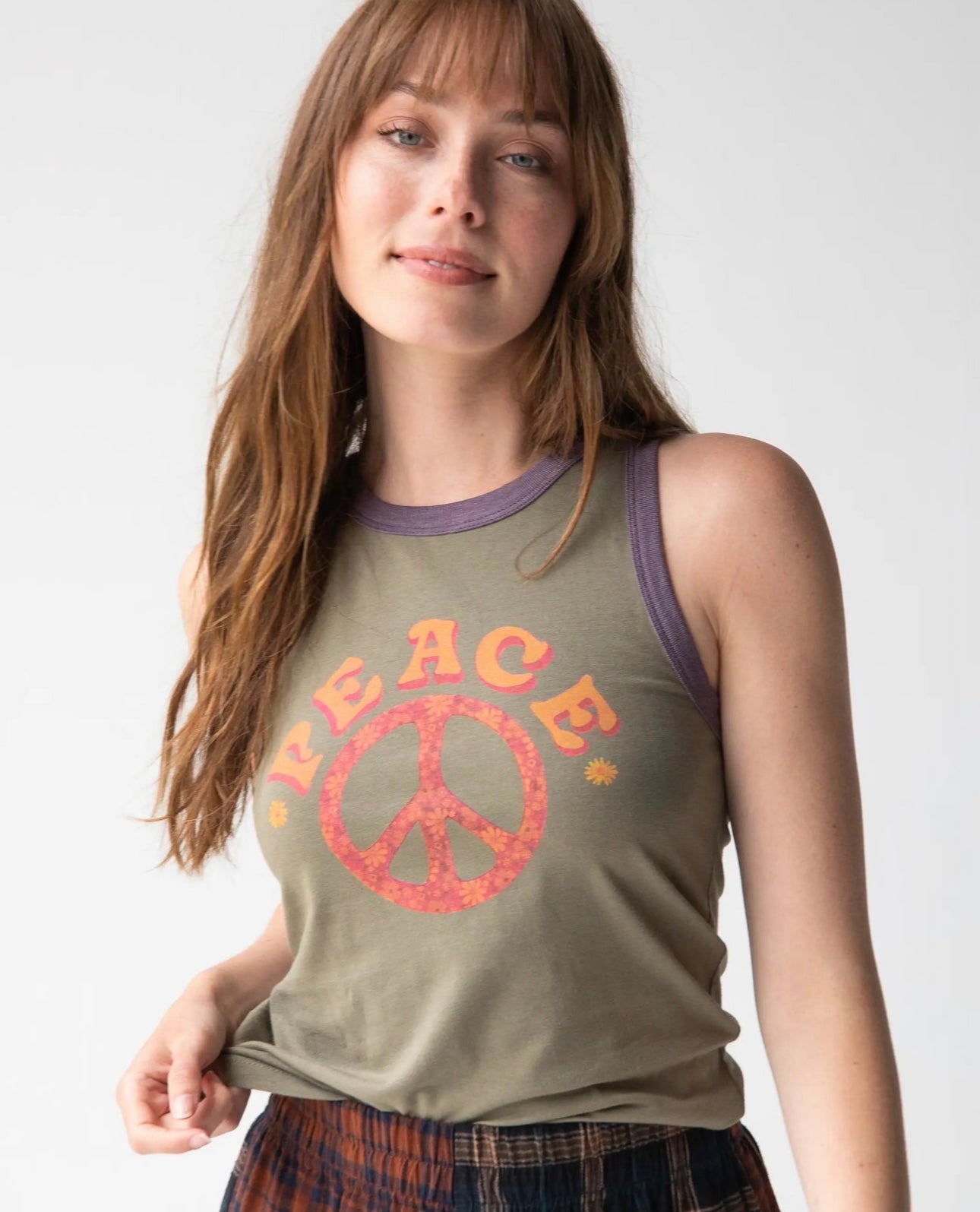 Peace - Natural Life Tank Top