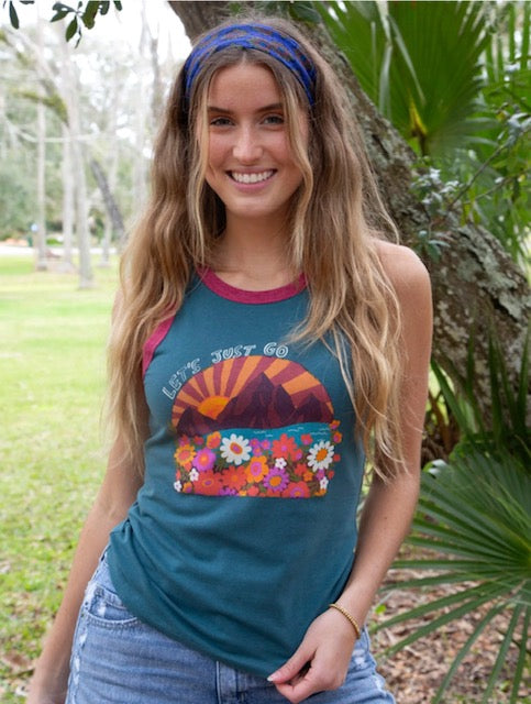 Let's Just Go - Natural Life Tank Top